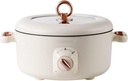 Electric Hot Pot, Electric Boiling Pot, Electric Cooking Pot, Portable Small Electric Pot, Dormitory Pot, Non-Stick Rice Cooker