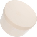 SECFOU Round Wooden Cake Box Lid Cheesecake Container for Desserts Safe and Sturdy Design for Baking and Transportation Multi-use Wooden Dessert Carrier