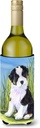 Caroline's Treasures SS8372LITERK Australian Shepherd Wine Bottle Hugger Bottle Cooler Sleeve Hugger Machine Washable Collapsible Insulator Beverage Insulated Holder