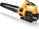 Cordless Leaf Blower Compatible with Dewalt 20V Max Battery 400CFM Electric Leaf Blower Cordless, Variable Speed, Turbo Mode, Leaf blowers Battery Powered for Lawn Care, Yard(Tool Only)