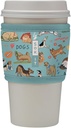 Sok It HotSok Coffee & Tea Reusable Insulated Neoprene Cup Sleeve (Dog Days Forever)