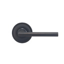 Delaney Hardware Bravura 333B Atlanta Lever Dummy Lockset with Modern Round Trim Reversible Adjustable Door Handle Lever for Closet/Pantry, Oil Rubbed Bronze
