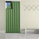 Thermal Insulated Door Curtain,Temporary Screen Door,Attic Door Insulation Cover,Storm Door,Soundproof Blanket Door Curtains for Doorways,for Winter to Keep Warm,Summer to Keep Cold,PU ( Color : Green