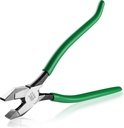 SK 9" Ironworker's Pliers, Wire Cutters With Heavy Duty Knurled Jaws, Spring Loaded Side Cutters, Premium CR-V Steel Construction, Linesman Pliers With Hook Bend Handle