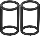 Garneck 2 Pcs Ice Cream Machine Silicone Ring Sealing Ring Tube for Soft Serve Ice Cream Maker Accessories, 4.00X2.30X2.30CM, Black