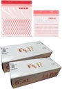 IKEA ISTAD Plastic Freezer bag, red 120Pack