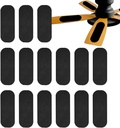 15 Pack Ceiling Fan Filters for Blades, Activated Carbon Filters,Easy to Stick Air Filter Pad is Used to Eliminate Household Kitchen Odors and Dust Pollutants Making the Air Fresh