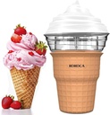 Electric Ice Cream Maker Machine, KOKOCA Multi-Purpose Soft Serve Ice Cream Machine for Homemade Gelato, Sorbet, Frozen Yogurt, Milkshakes, Frozen Drinks & More