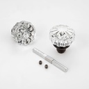 Glass Door Knobs Interior, Old Style Door Knob Replacement, Vintage Crystal Door Knobs, Antique Mortise Door Knobs, Oil Rubbed Bronze Finish
