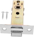 Angoily Interior Mortice Latch with Tubular Design Lever Mechanical Latch for Exterior Doors Construction Easy Installation for Door Handles and Security