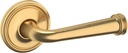 Baldwin 5116.Pass 5116 Passage Door Lever Set with 5070 Rose from The Estate Collection - Lifetime Satin Brass