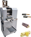 INTSUPERMAI Sugar Cane Press Juicer Machine Electric Sugar Cane Juicer Extractor Machine 110V with 4 Rollers and 4 Casters for Sugarcane Sweet Sorghum Extractor Pressing