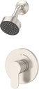 Symmons 6701-1.5-TRM-STN Identity Single Handle 1-Spray Shower Trim in Satin Nickel - 1.5 GPM (Valve Not Included)