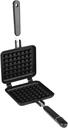 Yctze NonStick Gas Waffle Maker Pan, Cast Iron Waffle for Household Kitchen, Stovetop Waffle Iron for Cooking and Baking