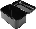 GLEAVI Metal Bread Box Multi-functional Food Storage Lids Organizer Bread Holder for Kitchen