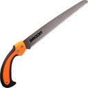 Pruning Saws For Tree Trimming and Wood Cutting, Straight Hand Saw 10.5” Razor Sharp Blade, Camping Saw with Sheath & Ergonomic Handle, Steel Pruning Saw Ideal for Garden Pruning Hiking Camping-Drixet