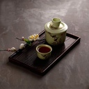 Sake Set Japanese Flower Sake Set Retro Porcelain Crafts/Wine Jug/Wine Jar, Wine Glass Set for Warm/Cold Sake Service, 3 Pieces GYL24824