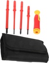 Gadpiparty Electrical Screwdriver Set for Electricians Insulated Non-slip Screwdriver Kit Tools