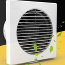 ICEMOB Bathroom Extractor Fan,Powerful Wall Mounted Ventilation Fan,Ultra Thin Window Exhaust Fan with Check Valve,Ball Bearing Motor,for Kitchen,Garage,Office,100mm