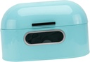 PRETYZOOM Bread Box Metal Bread Box Airtight Lid Storage Container for Bread Tea Snacks