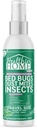 CHOMP! Travel Size Bed Bug & Insect Repellent, Natural, TSA Approved Indoor Pest Control Spray for Travel & Home, Plant-Based Dust Mite, Ant, Spider, Fly Killer, Peppermint Scent, 3.4 Fl Oz