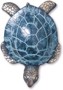 Brass Sea Turtle Beach Tiki Door Knocker