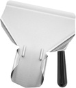 PRETYZOOM 1Pc Stainless Steel French Fries Shovel Food Packing Scoop for Parties Buffets Home Use Sturdy Ice Cube Food Shovel for Weddings Restaurants