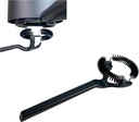 MiiCoffee Espresso Machine Cleaning Brush for 58mm Grouphead, Detachable 360° Nylon Cleaning Bristles