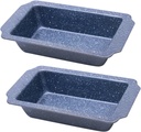 2pcs Marbled Toast Box Nonstick Loaf Pan Carbon Steel Bread Pan Toast Mold for Homemade Bread Sourdough