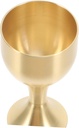 4pcs Copper Alloy Offering Cup Decorative Small Goblet for Buddhist Worship High Wide Metal Chalice for Meditation and Ritual Use