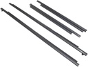 4Pcs Door Glass Outer Molding Weatherstrip Door Seal Belt Moldings Kit for Runner 1995-2002 68161-35010 68162-35010