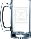 Hour Glass Shape - Sand Glass Time Keeper Silhouette 4-26.5 Ounce Glass Mug Stein