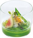 東洋佐々木ガラス Toyo Sasaki B-21128CS Glass Amuse Cup, Clear, 9.5 fl oz (280 ml), Fino, Made in Japan, Break-resistant, Dishwasher Safe