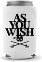 inconceivable Beer Holder - As You Wish | Funny Novelty Can Cooler Bottle Coolie | Beer Beverage Holder - Craft Beer Gifts - Neoprene Can Cooler