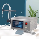 Liquid Filling Machine,Bottle Filler Machine with Foot Pedal,Digital Control Stainless Steel Bottle Filling Machine,Liquid Filler for Wine Perfume Juice,Single Head