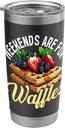 Waffle Maker & Waffle Lover Stainless Steel Insulated Tumbler