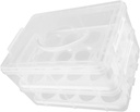 24holes Dessert Packing Carrier Box Cake Transport Container Lid Cupcake Wrapping Container Portable Storage for Party