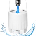 Bathtime Buddy Filter - 8 Stages Bath Filter- Removes Hundreds of Contaminants, BPA Free, Purify Your Bathwater for Healthier Skin and Hair, 5000 Gallons of Filtration, Works with All Bathtub Faucets