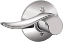 SCHLAGE Sacramento Left Handed Lever Non-Turning Lock, Bright Chrome (F170 SAC 625 LH)