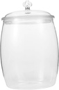 GLEAVI Airtight Plastic Candy Storage Jar with Lid Food Canister for Cookies and Snacks Kitchen Storage Container for Home Decorations Random Color