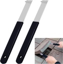 2Pcs Paver Removal Tool, Paver Extractor Tool Paver Puller with Joint Scraper Micro Teeth and Gripper Slots Paver Lifter Tool for Garden, Lawn, Patio, Yard Loose Brick Block Replacement