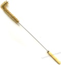 SUNRISE Fryer Brush with Long Handle (Brass, L Brush)