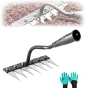 Nextgen Gardening Rake, Iron Rake 2.0 - Upgraded Iron Weeding Rakes, Rakes for Lawns Heavy Duty, Nextgen Gardening Heavy Duty Yard Tool with Stronger 7 Tines, Durable ＆ Lightweight (1PC)