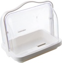 VOSAREA Dustproof Bread Storage Box Lid Portable Milk Bottle Snack Boxes for Boys and Girls
