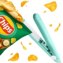 Vacuum Sealer for Food - Mini Heat Sealer Machine with Cable, 6.75 x 2.3" Compact and Lightweight Design, Easy and Fast to Use, Good for Home and Commercial Use, Suitable for Different Bag Types