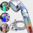 Chakra Crystal Shower Head LED Lights. Color Changing. Natural Gemstones. Healing Crystals. Water Purification. Mineral. Ph Balance. Healing Energy. 7 Stones. Water Filtering. Bathroom