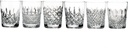 Waterford Connoisseur Lismore Heritage Double Old Fashioned Set of 6