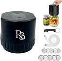 Electric vacuum sealer for mason jar,Vacuum Sealer machine for canning Jars with Wide and Regular Mouth,Cordless Handheld Vacuum Sealer kit for Food Storage.An ideal present for mom and wife