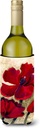 Caroline's Treasures BMBO0734LITERK Red Tulip by Maureen Bonfield Wine Bottle Hugger Bottle Cooler Sleeve Hugger Machine Washable Collapsible Insulator Beverage Insulated Holder