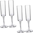 4pcs Cocktail Goblets Stemware for Celebrations Weddings Anniversaries and Parties Drinkware for Home and Bar Use